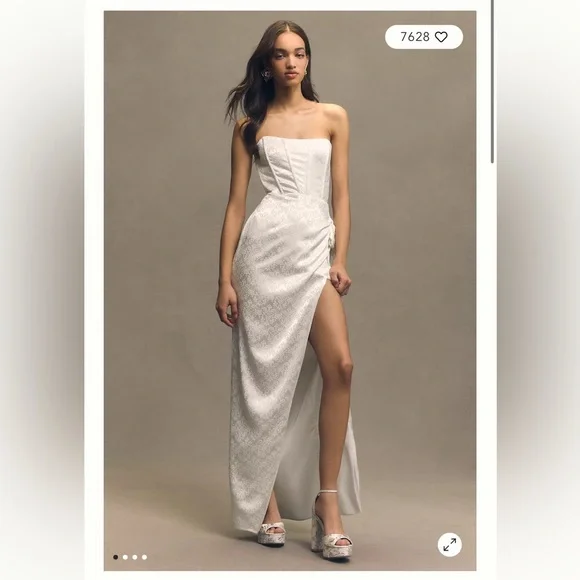 V. Chapman June Corset Maxi Dress